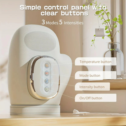 GlowMist™ Hand Massager with Heat Compression Therapy